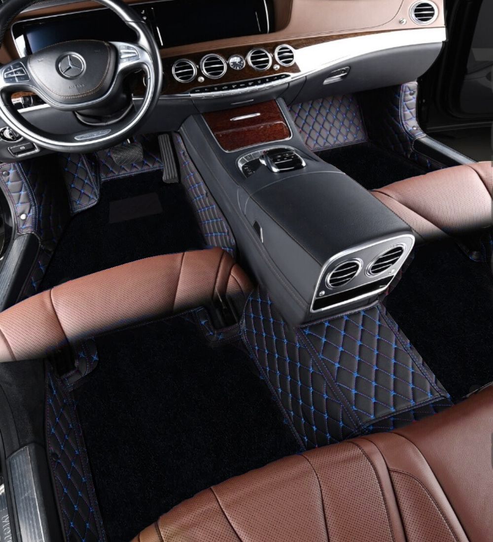 Alternative view of Premium Series - Black with Blue Stitching