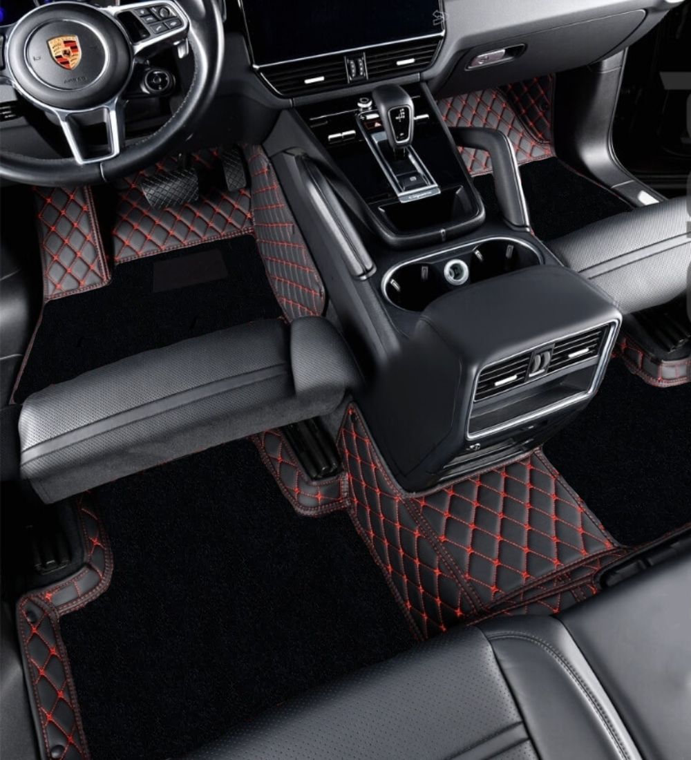 Premium Series - Black with Red Stitching