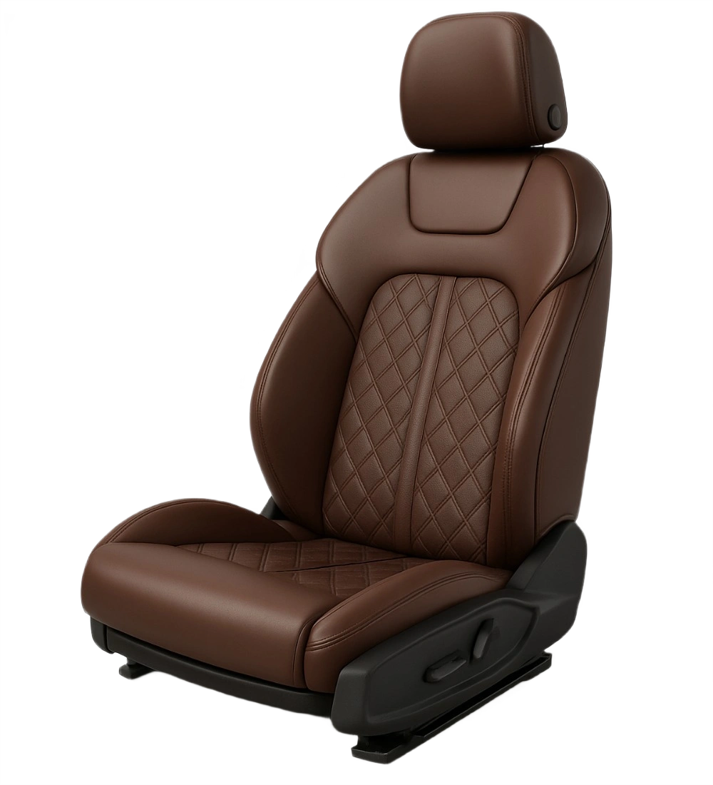 Coffee Seat Covers - Genuine Leather - Image 7