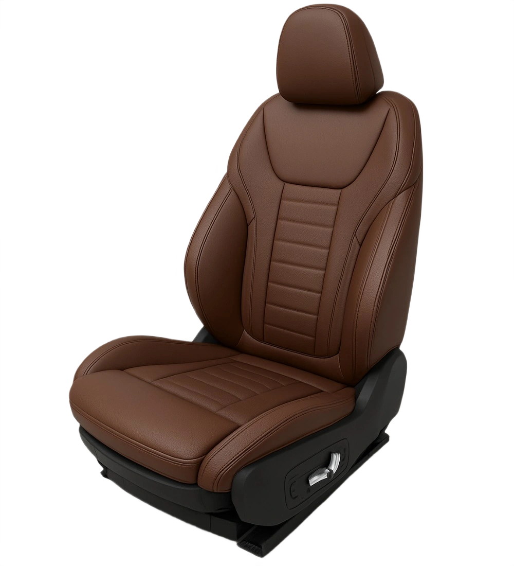 Coffee Seat Covers - Genuine Leather - Image 8